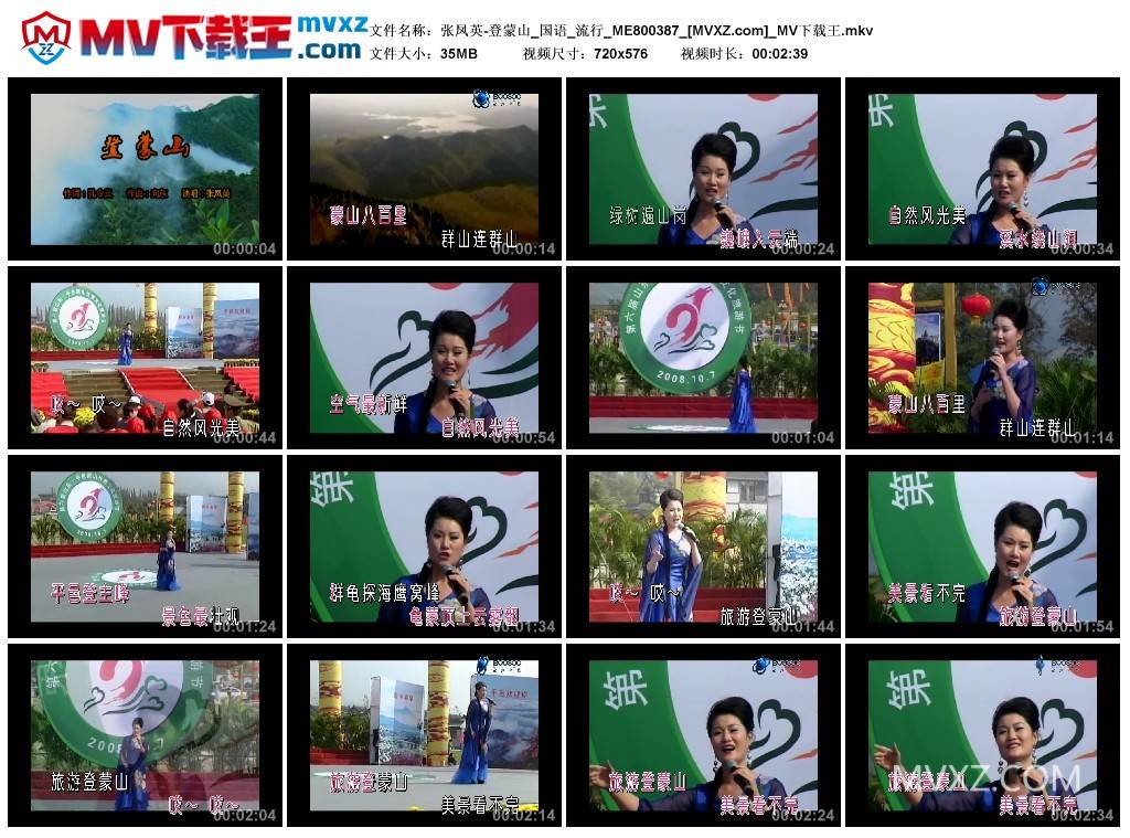 张凤英-登蒙山_国语_流行_ME800387